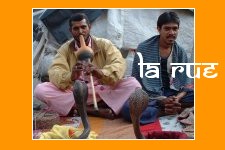 La rue en Inde