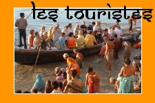 Les touristes en Inde